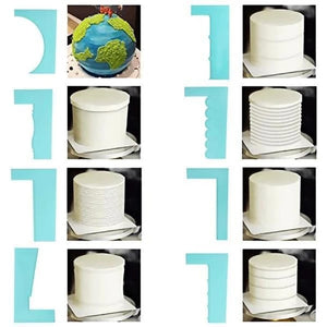 8-Style Cake Scrapers