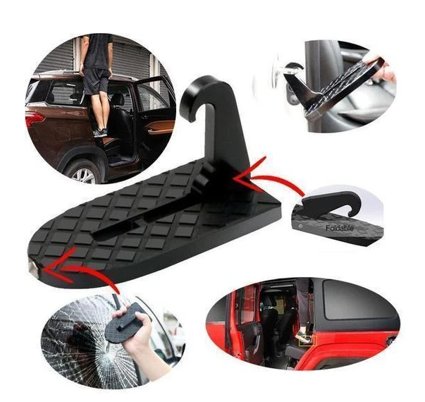 MULTI-FUNCTIONAL FOLDABLE CAR ROOF RACK STEP (400 POUNDS/180 KG)