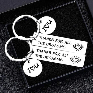 For Love - Thanks For All The Orgasms Keychain