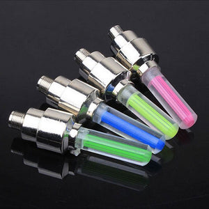 Neon Lights Color Tyre Wheel Valve Cap Light LED Lamp for Cars Motorcycles