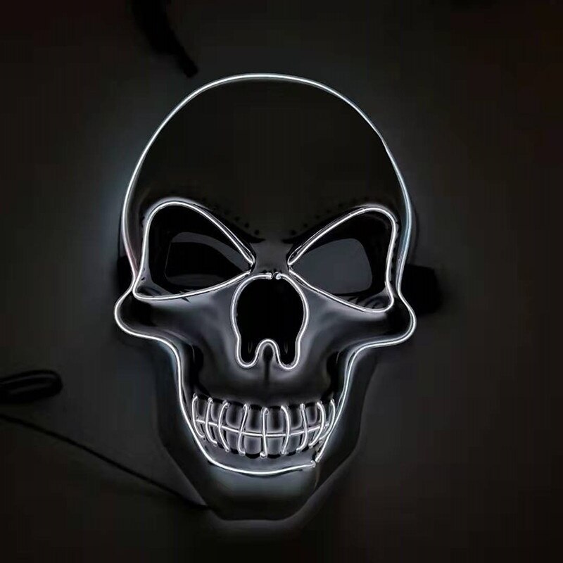 Halloween LED Skull Masks