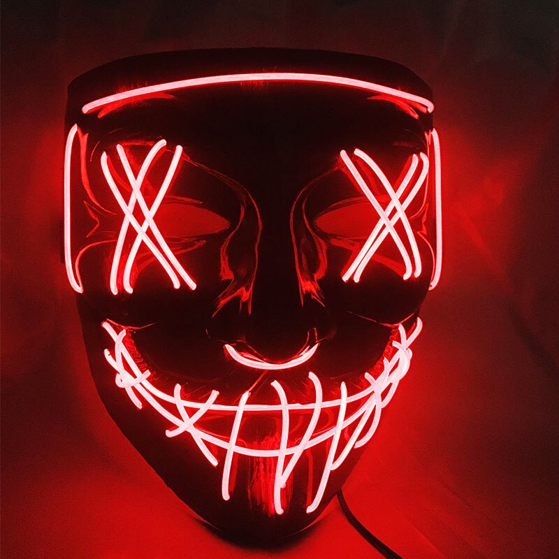 Halloween LED Purge Masks