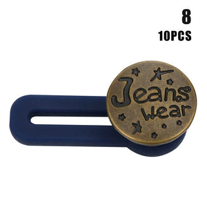 Jeans Retractable Button10Pcs