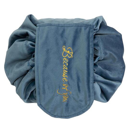 Solid Color Soft Velvet Cosmetic  storage Bags