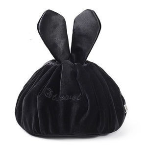 Cute Round Cotton women cosmetic bag