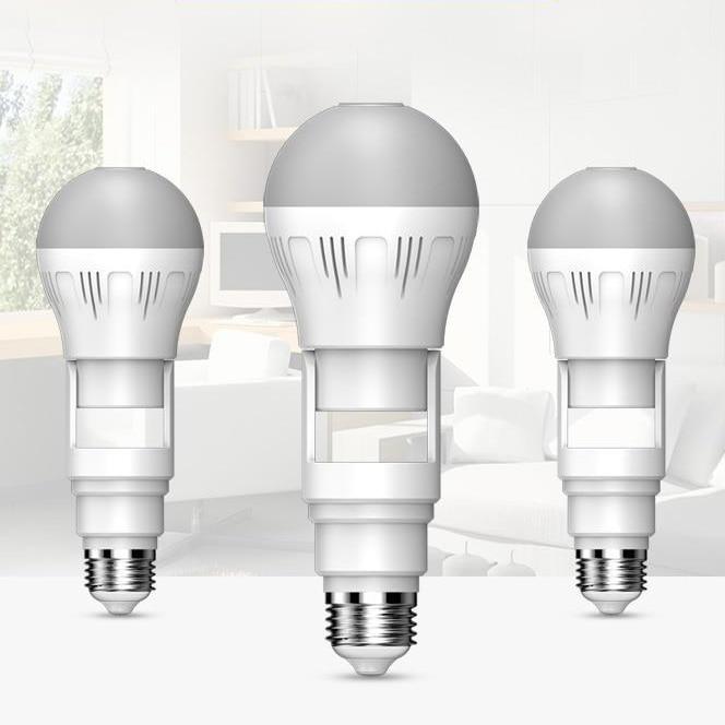 Smart Home LED Bulb Security Camera